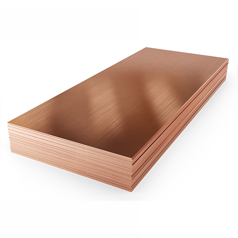 C12000 C11000 C12200 2mm 3mm 4mm 5mm 6mm 8mm 10mm 99.999% Purity Pure Red Copper Plate Sheet