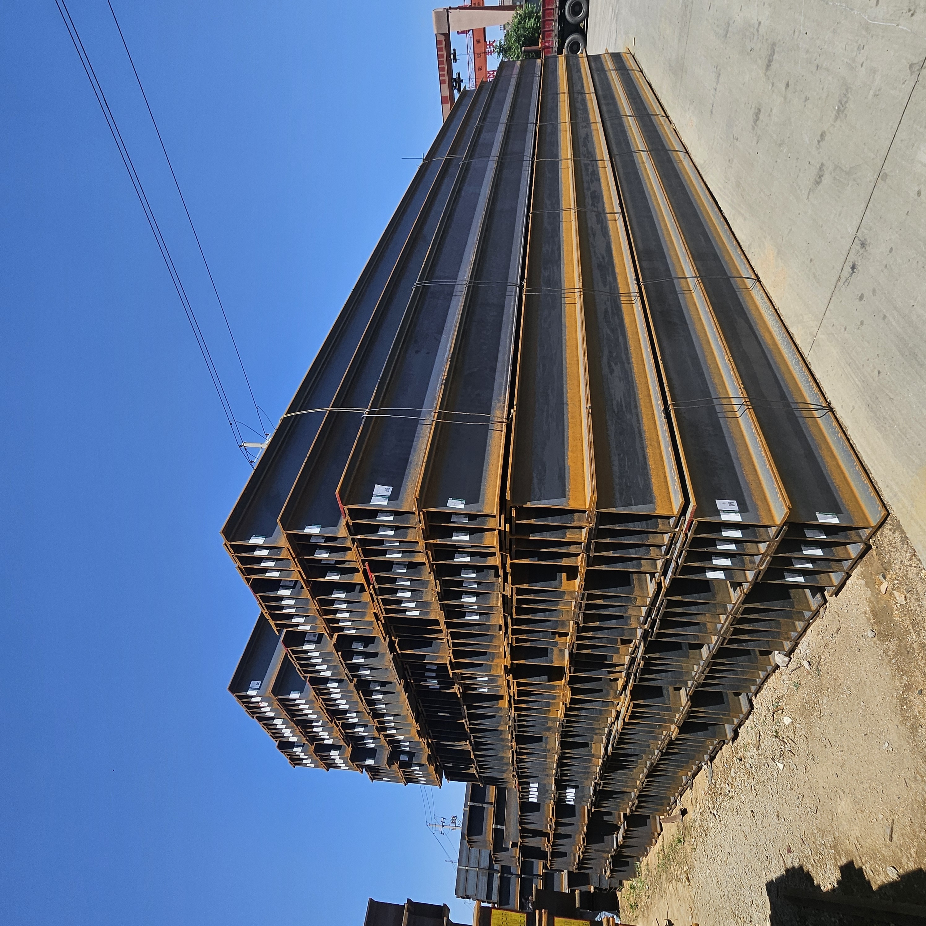 Structural steel stainless h steel beam