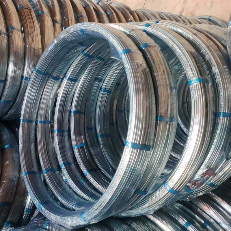 12/ 16/ 18 gauge SAE1006 wire Hot Rolled Z35 Galvanized Steel Wire Rod In Coils For Making Nails