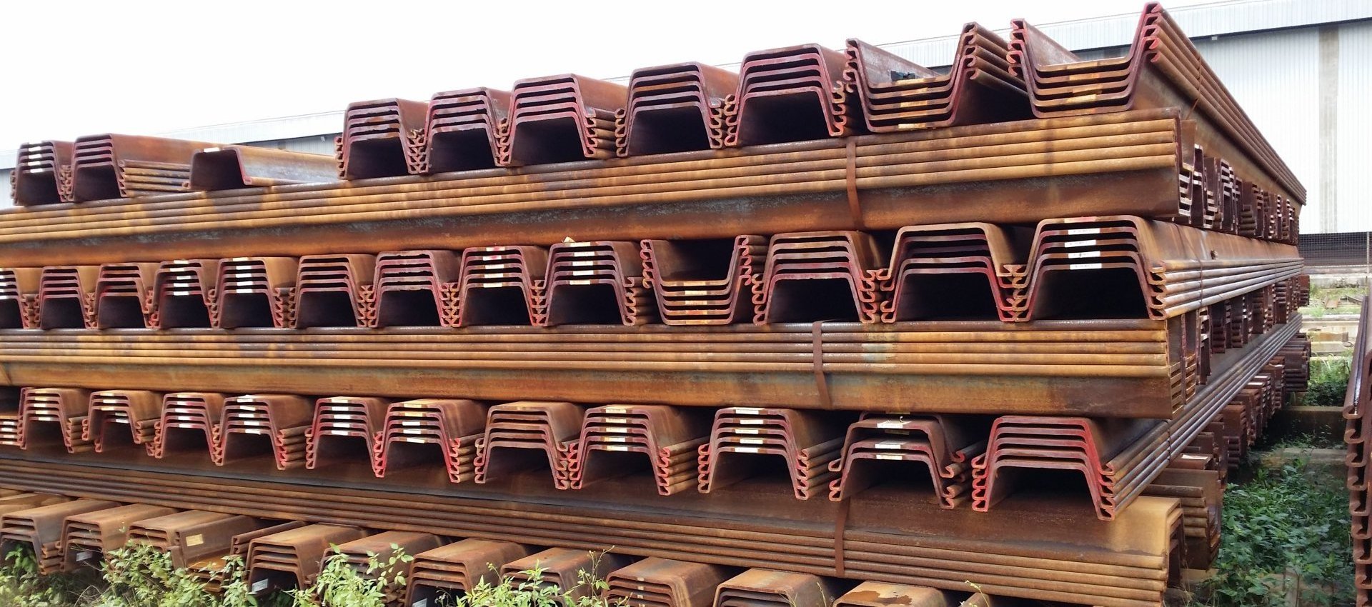 High Strength Sy295 345b Hot Rolled U Type Concrete Larsen Steel Sheet Pile in Stock