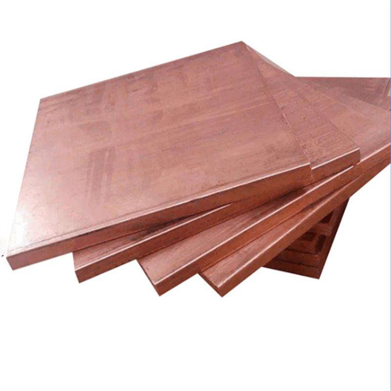 C12000 C11000 C12200 2mm 3mm 4mm 5mm 6mm 8mm 10mm 99.999% Purity Pure Red Copper Plate Sheet