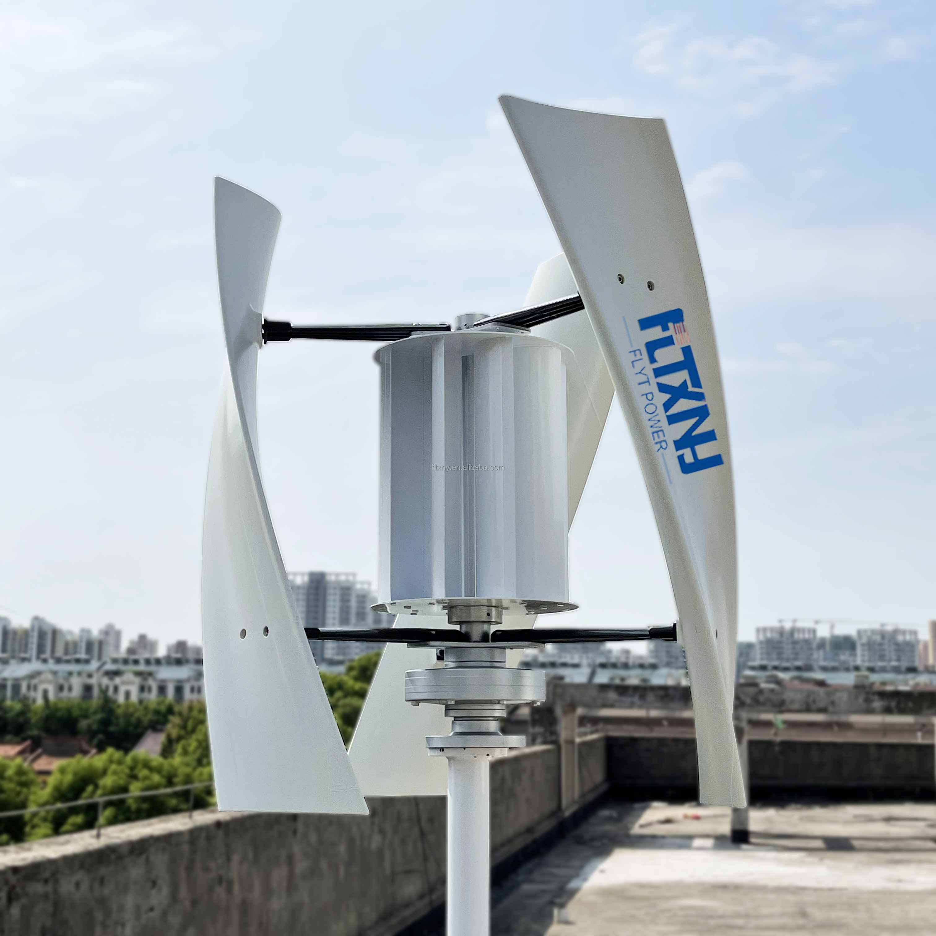 Home Ac 48V 220V Windmill Wind Turbine 30000 Watts 1Kw To 10Kw 1Kw 5Kw Rooftop Vertical Wind Turbine 5Kw