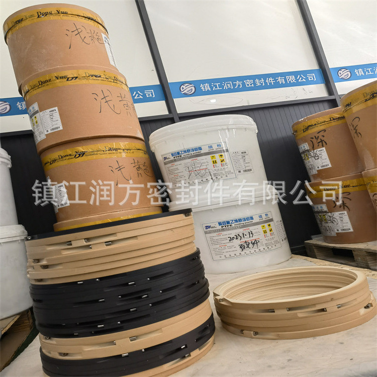 Supply polyether ether ketone PEEK friction plates  PTFE filled peek  friction ring sealing products