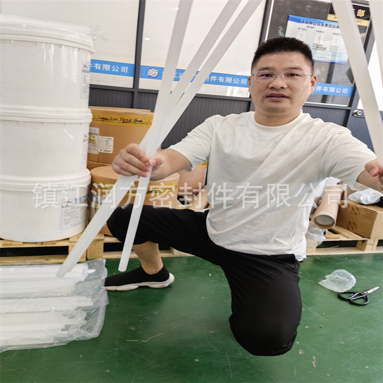 factory rod PTFE extrude rod plastic stick chemical resistant fluoroplastic extruded PCTFE rod