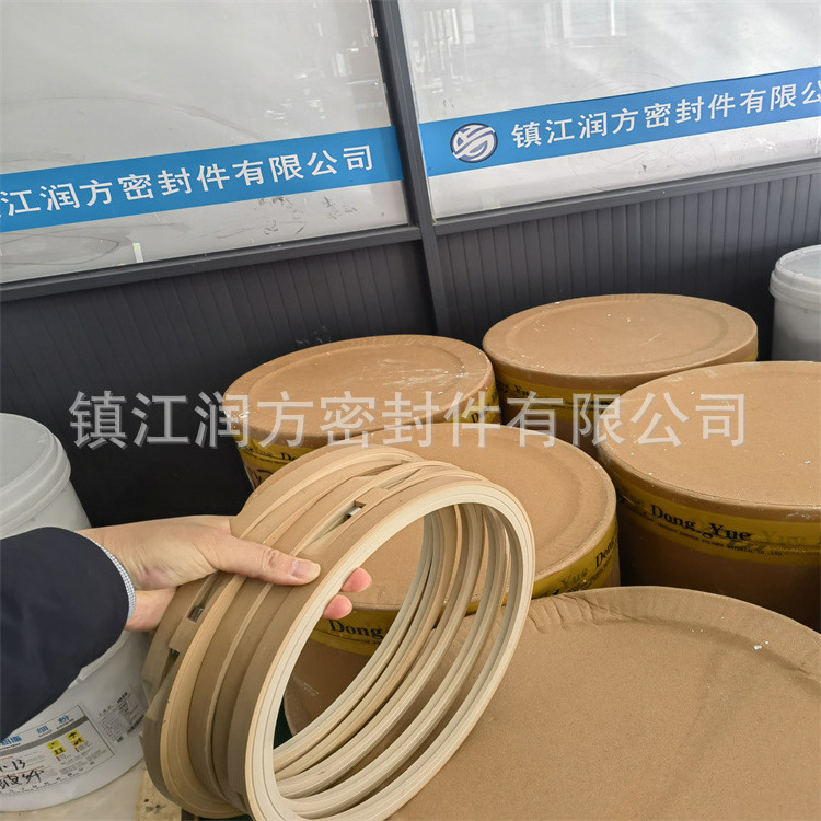 Supply polyether ether ketone PEEK friction plates  PTFE filled peek  friction ring sealing products