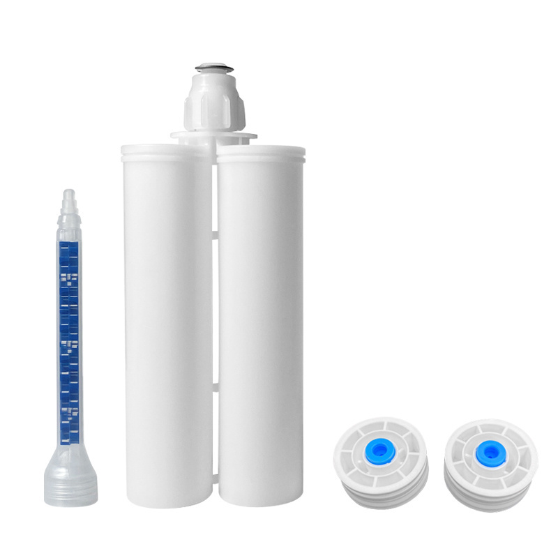 400ml 1:1 Epoxy Empty Cartridge Plastic Two-component AB Cartridge Adhesive Syringe Cartridge