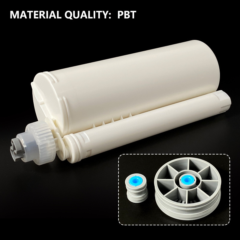 490ml 10:1 Double Epoxy Adhesive AB Glue Cartridge Plastic Two-component Epoxy Cartridge