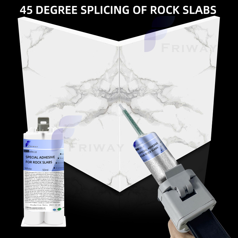 Two-component high bonding strength special glue for rock slabs use for interior countertop decoration