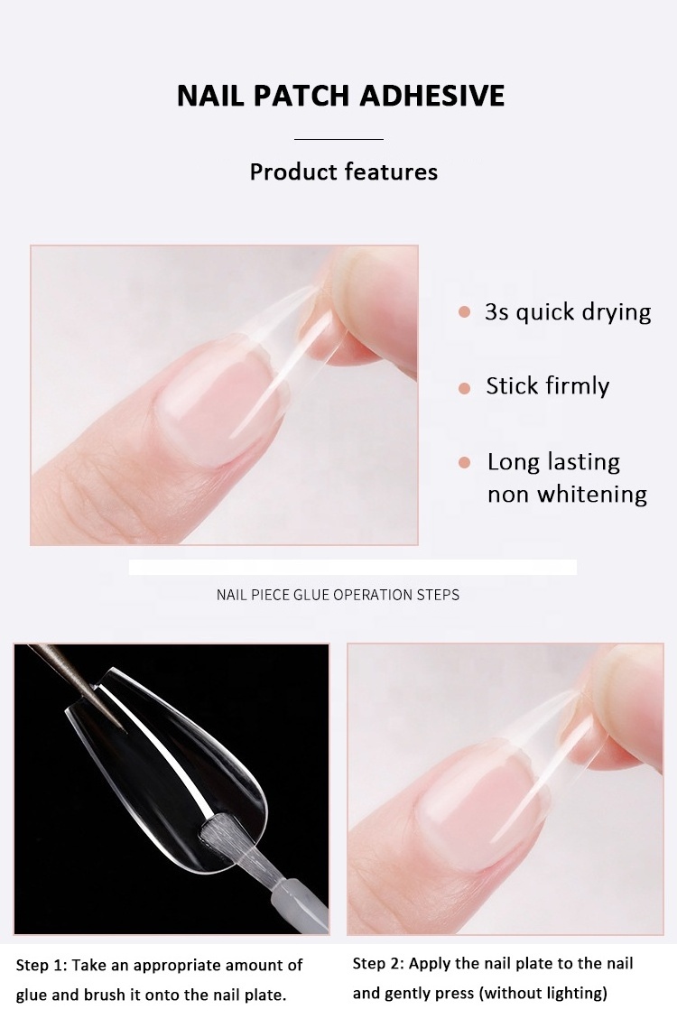 Wholesale High Quality Wholesale Cheap 7g Nail Glue Mini Professional OEM Beauty Nail False Art Decoration Tips Nail Glue