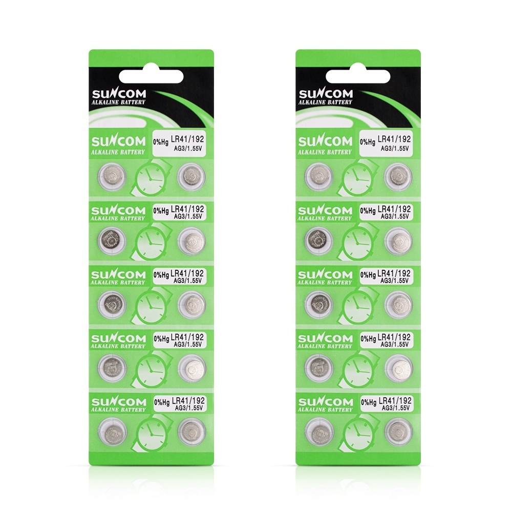 Lr41  Alkaline Button Battery 0 Mercury Battery Ag3 Alkaline Button Cell Lr41 Battery For Sales