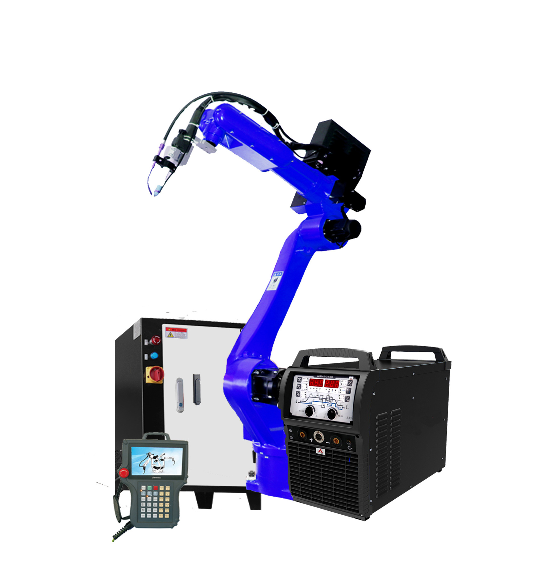 Automatic Stainless Steel  Aluminum Pipes TIG Argon Arc Welding  Robot Arm  Welding Machine