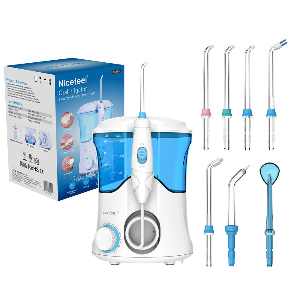 Sleek electric tooth cleaner pick teeth dental water flosser oral irrigator