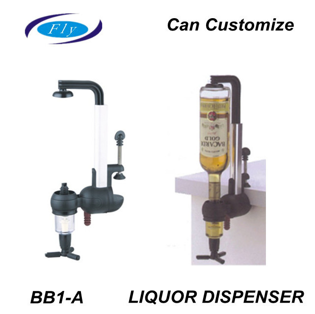 [ Metal Liquor Dispenser. metal drink dispenser.rotary liquor dispense.BB3-C/3 bottle