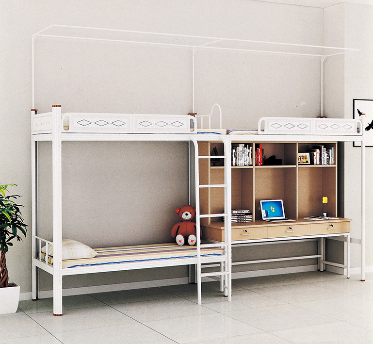 Metal Double Bed Bunk Beds School Student Bunk Bed