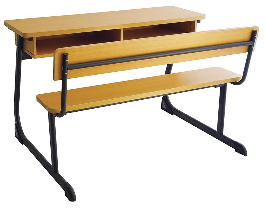 school furniture student double desk and chair