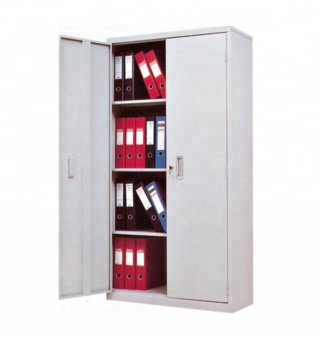 Office furniture two doors steel storage file cabinet with lock