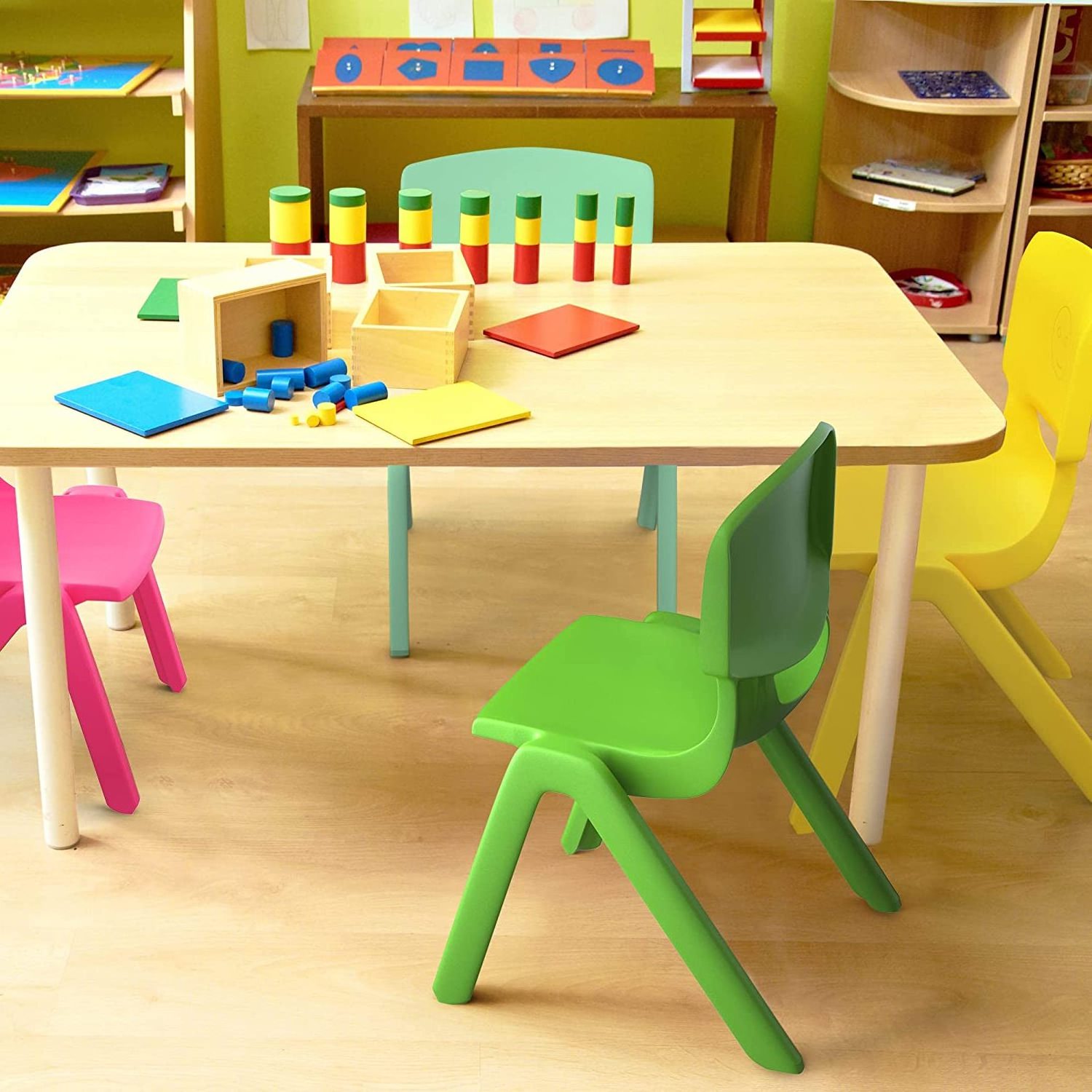 kindergarten furniture wholesale kids student desk and chair pre school furniture