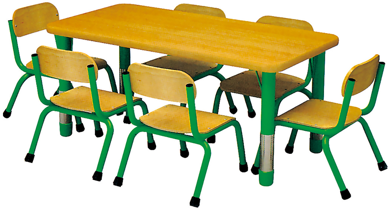 pre school furniture kids table and chair set classroom table with chair kids study desk