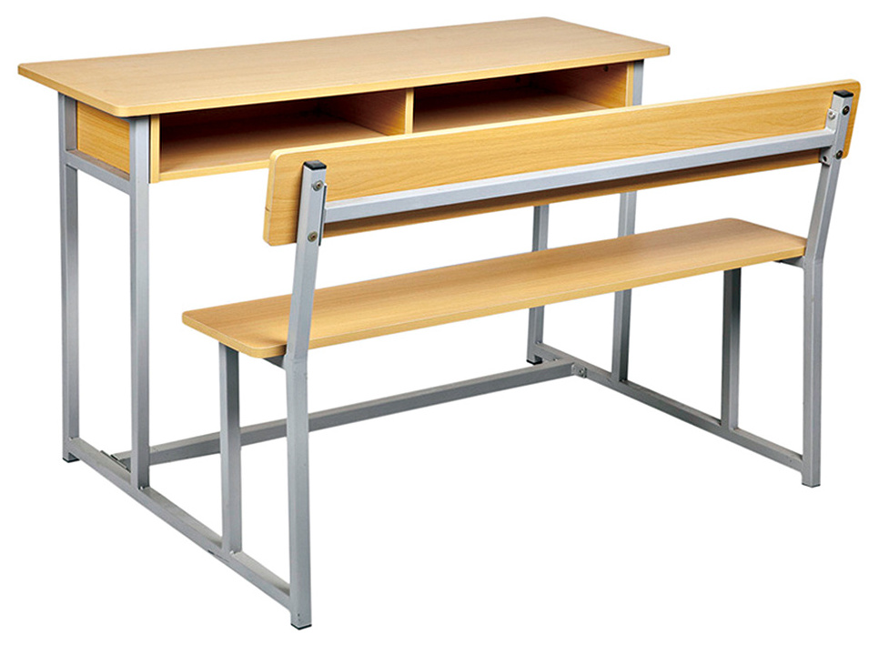 school furniture student double desk and chair