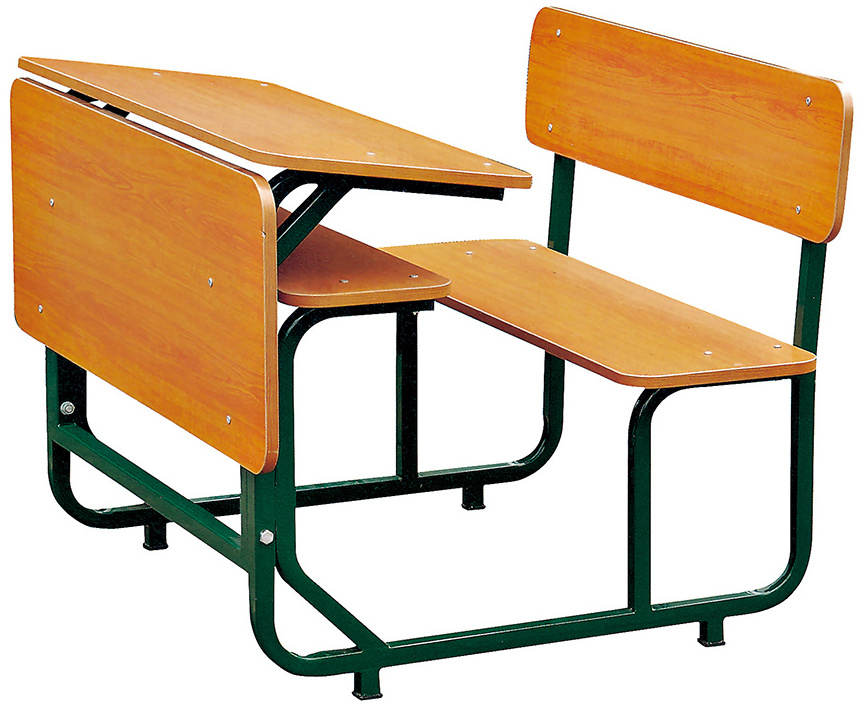 school furniture student double desk and chair