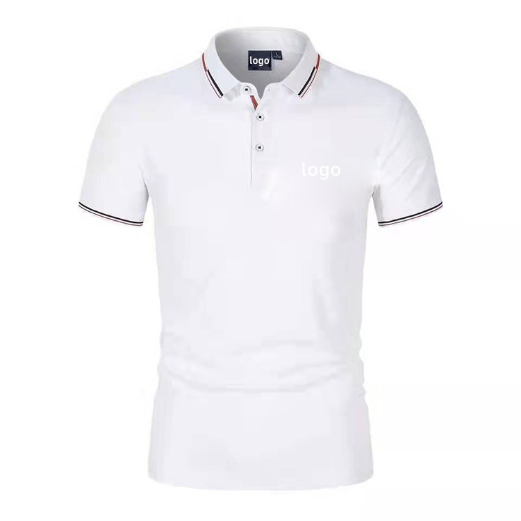 Fashion Casual Stand Collar Men Polo Shirt Sports Lapel Polo Shirt Custom New Men's Short Sleeve Polo Shirts