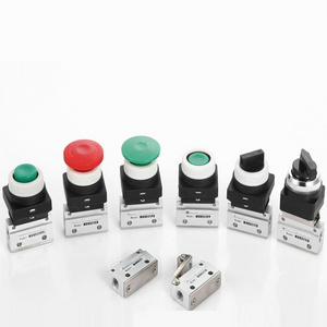 MOV Series 3/2 Way Aluminum Alloy Distinctive Pneumatic Parts MOV321R MOV321EB Mechanical Valve