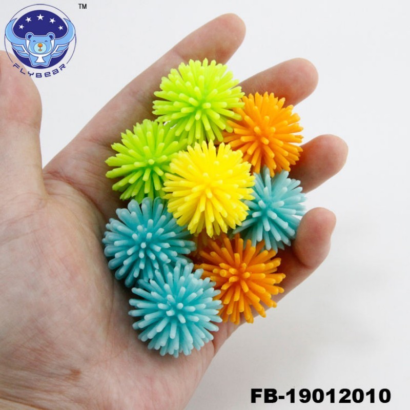 Customized Colorful Small Spick Ball Puffer Ball 2022 New Hot Eco-friendly PVC Other Baby Toys 3 Days for Empty Capsule 30 Days