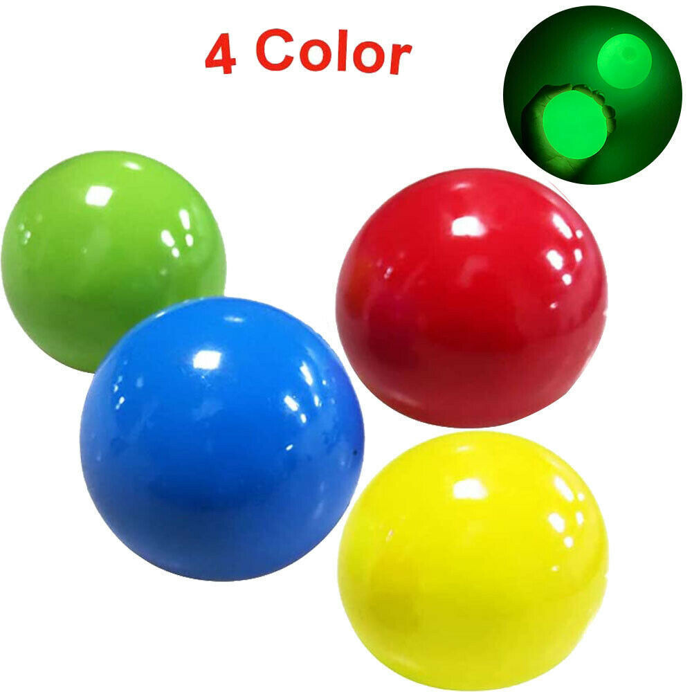 Wholesale Sticky Balls Fidgets Toys Sticky Balls Sensory Toys Sticky Glowing Balls  For ADHD Anxiety