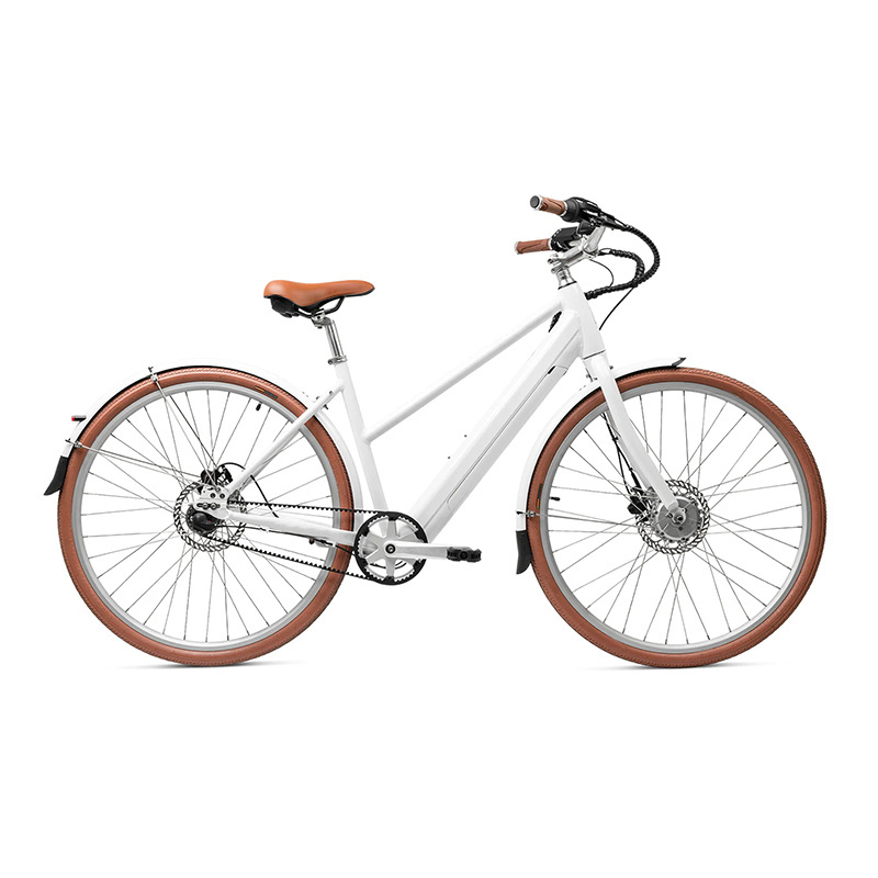 Old Fashion Step-thru OEM Electric Bicycle For Women 48V 250W 350W Power Cheap E Bike Ebike Urban Bicycle Electric City Bike