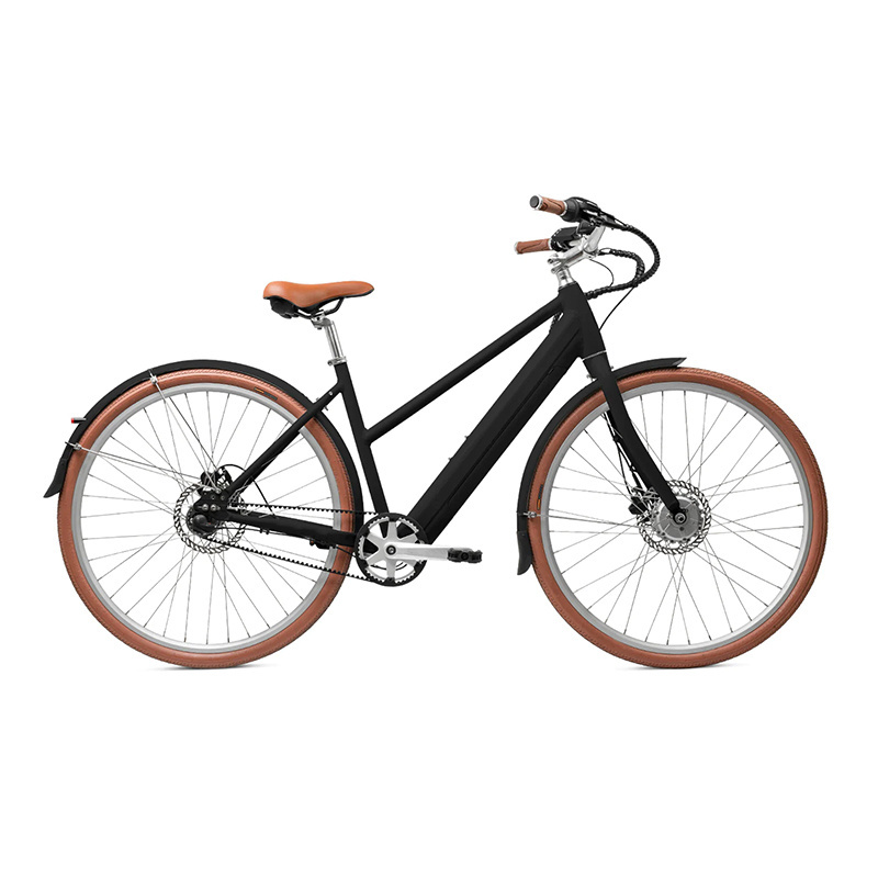 Old Fashion Step-thru OEM Electric Bicycle For Women 48V 250W 350W Power Cheap E Bike Ebike Urban Bicycle Electric City Bike