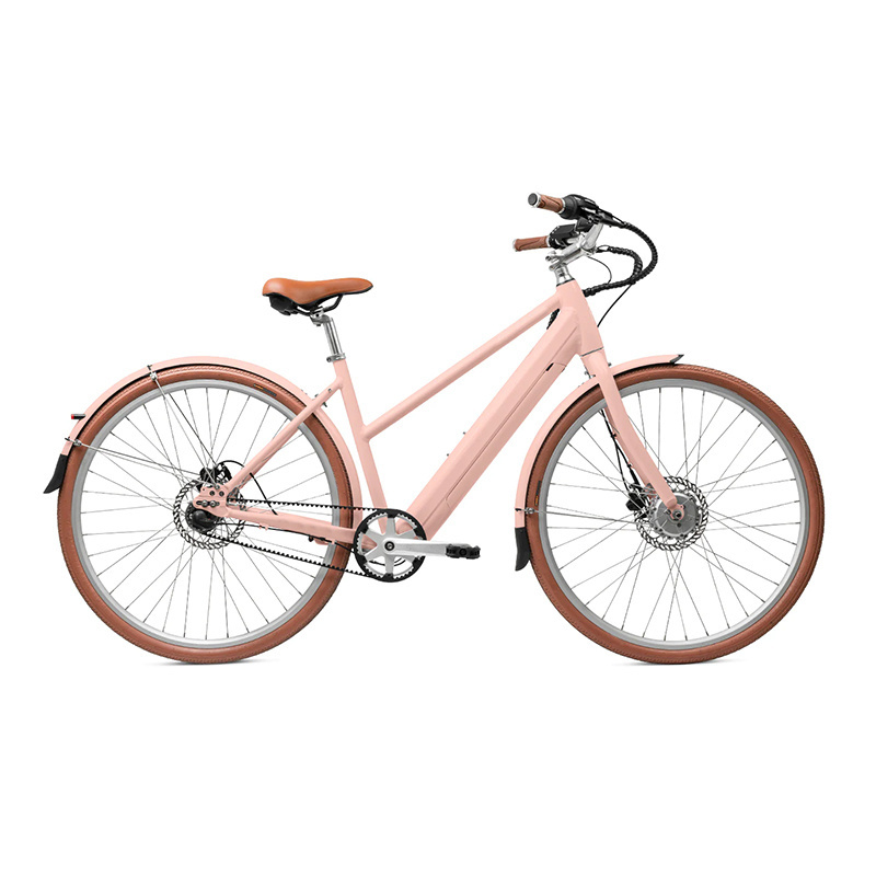 Old Fashion Step-thru OEM Electric Bicycle For Women 48V 250W 350W Power Cheap E Bike Ebike Urban Bicycle Electric City Bike