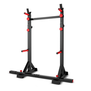 Strength Power Lifting Rack Squat Bench Deadlift Curl Pull Up Cage Weight Stand Racks