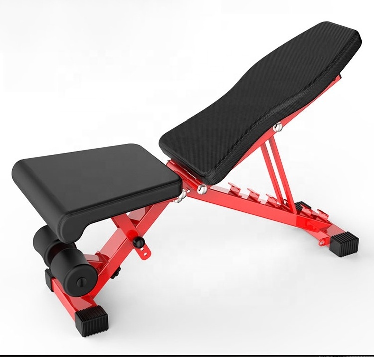 Home Fitness Machine Adjustable Body Vision Portable Foldable Weight Bench