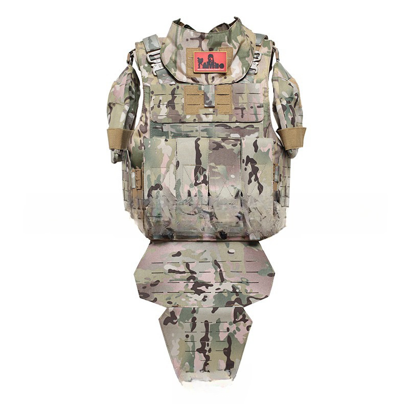 JINFEI Outdoor Full Coverage 1000D Nylon Molle System Camo Plate Carrier Chalecos Tactico Full Body Vest