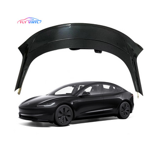 Model 3 Y X S accessories Automatic True dry carbon fiber tail wing Car Matte Spoiler Universal tesla electric spoiler