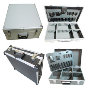 2022 Aluminum Tool Case ,black Instrument\equipment \storage Box With Handle And Lock