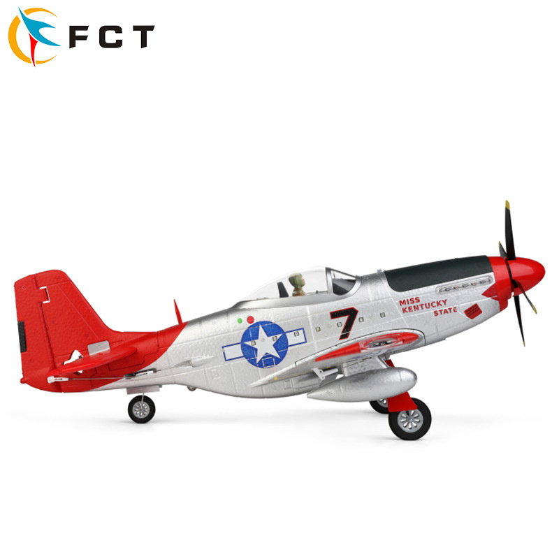 Volantex P51D 400mm 4-CH RTF toys EPP foam rc planes Outdoor Radio Control Aircraft for adults children gifts