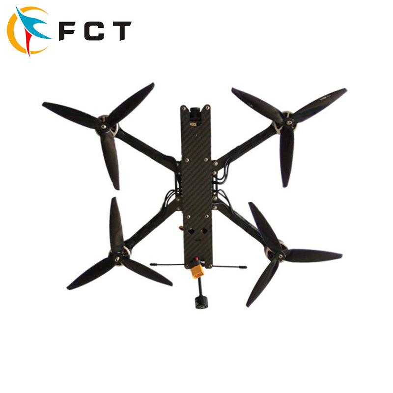 Flh7 7-Inch FPV UAV with Night Vision Camera 3D View Mode LED Lights Foldable Design 20km Flight Distance