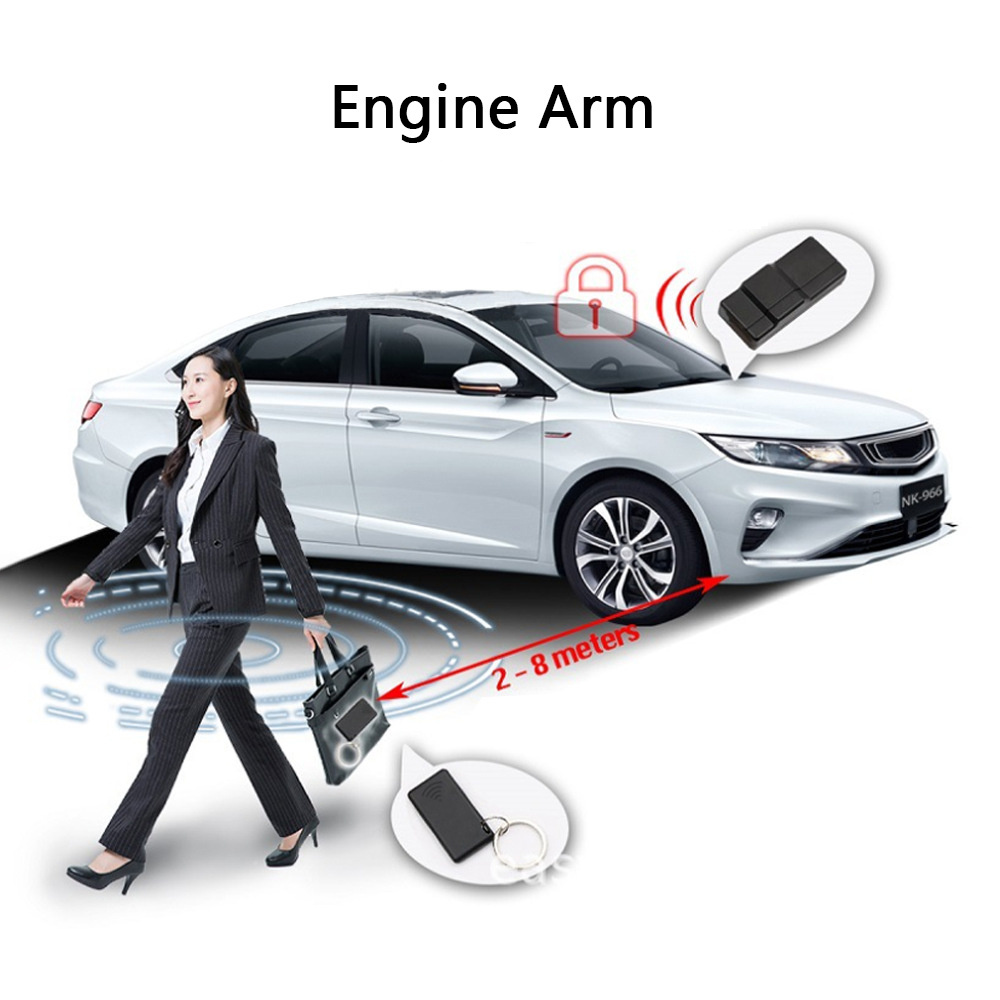 2023 Two Remote Control Keyless Start RFID Anti-Robbery and Anti-carjacking Car Vehicle Immobilizer 2.4 GHz car immobilizer tool