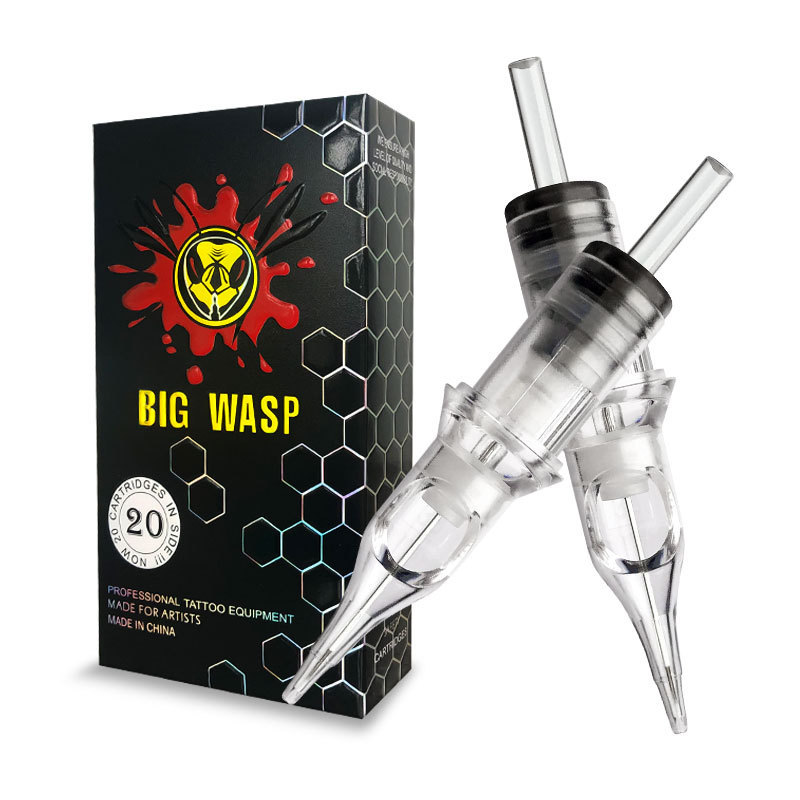 BIGWASP Disposable Premium Tattoo Needle Cartridge Sterile Tattoo Cartridge