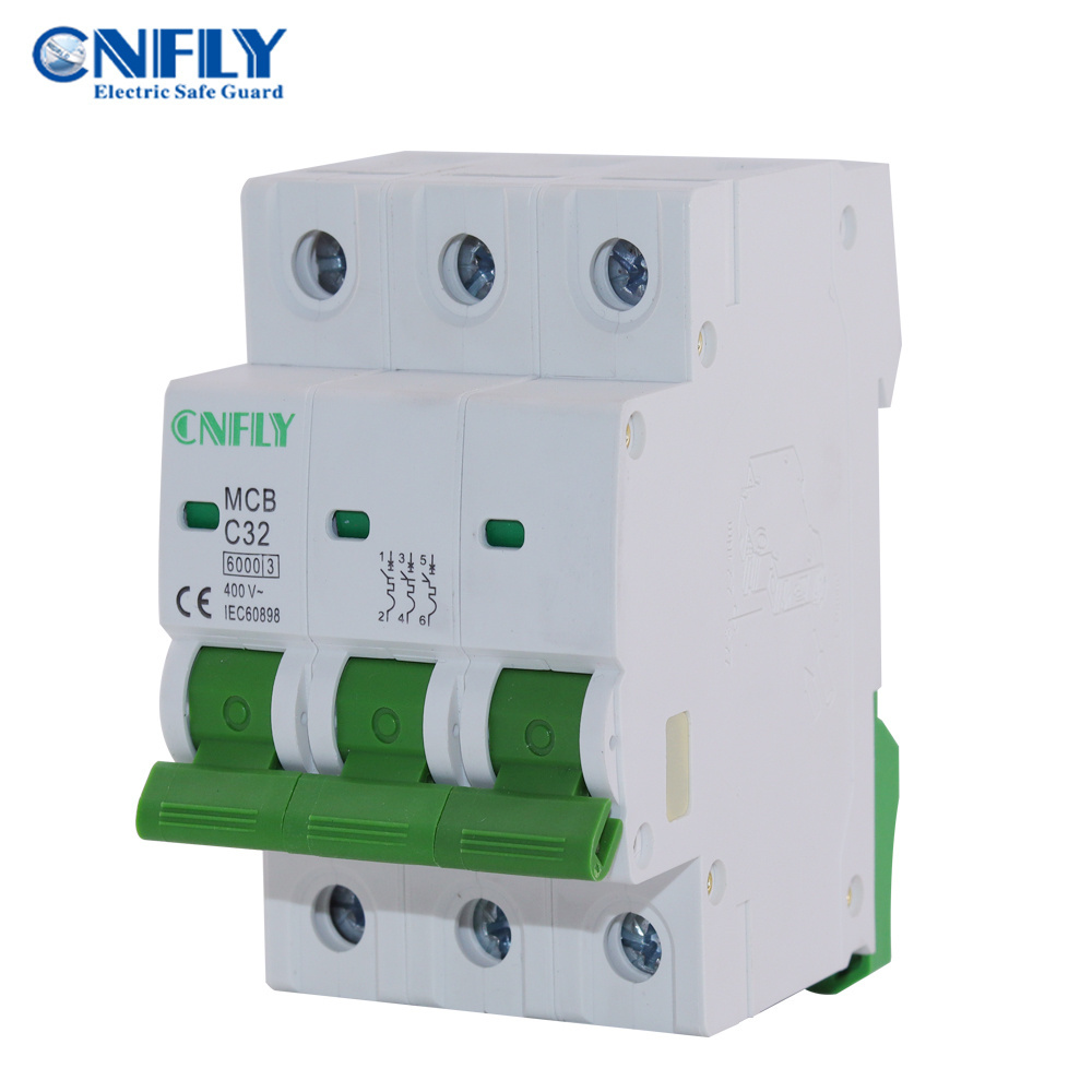 SGP IEC60947 415V 3P 25A 32A 40A 50A 63A Thermal protector MCB Auto Tripping operation Main switch