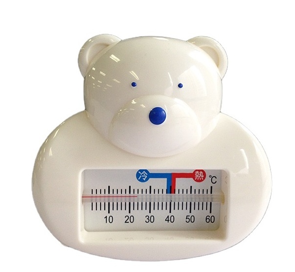 Bath puppy bear plastic thermometer digital bath shower thermometer