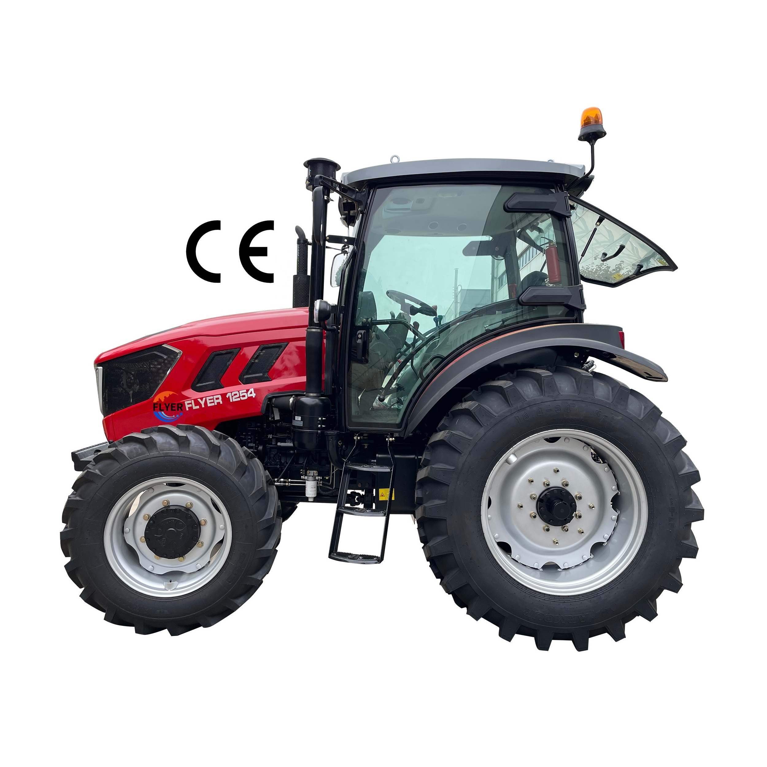 Cost-effective 4x4 125hp farm tractor agricultural equipment big tractor with AC cabin for sale