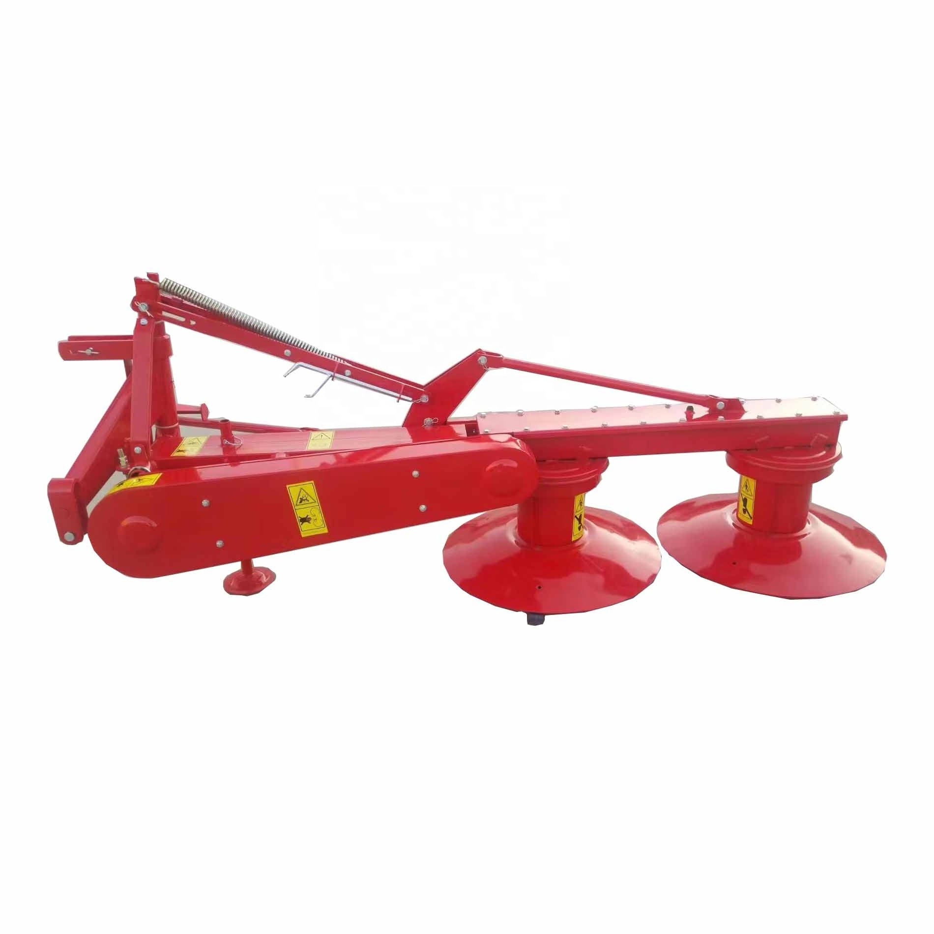 High Quality Hay Drum Mower 3 Point Mounted Double Disk Lawn Rotary Drum Mower