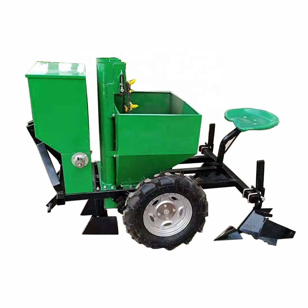 China Planting Ginger Machine  tractor garlic seeder Single row Potato planter