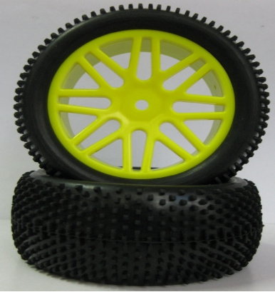 RC Car Parts 1/10 front Buggy Tire  with foam insert 66064