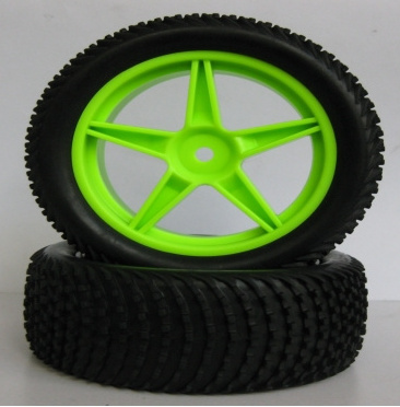 RC Car Parts 1/10 front Buggy Tire  with foam insert 66078