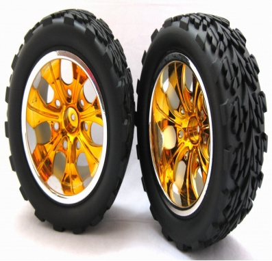 RC Car Accessories 1/10 Chromed Truck Tires 12mm Hexagonal Joiner 890002