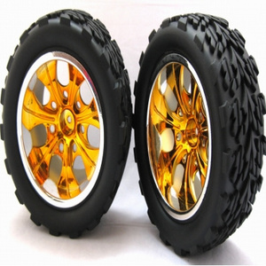 RC Car Accessories 1/10 Chromed Truck Tires 12mm Hexagonal Joiner 890002