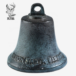 European style large outdoor decoration metal bronze church bell sculpture for sale